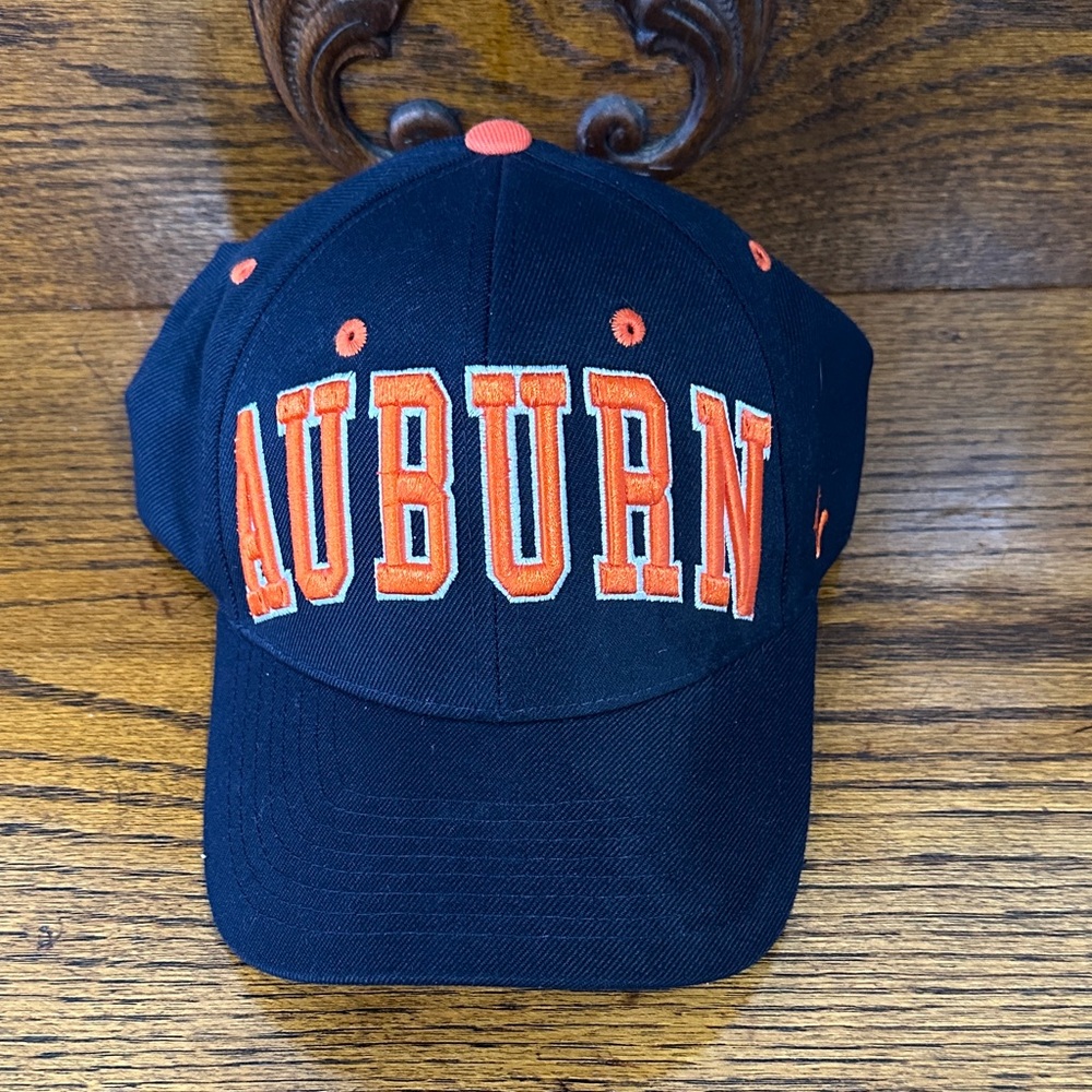 Auburn University Navy and Orange Zephyr Adjustable Cap Like New